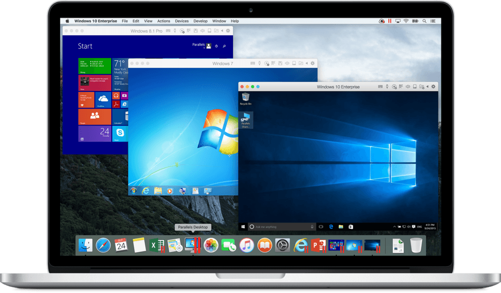using parallels on mac